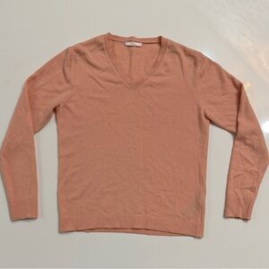 Pull Love Cashmere/ Wool Blend V-Neck Women's Sweater | Size S/M | EUC